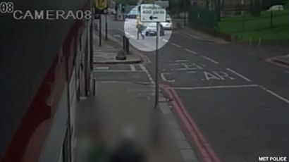 CCTV image of car and Lee Rigby