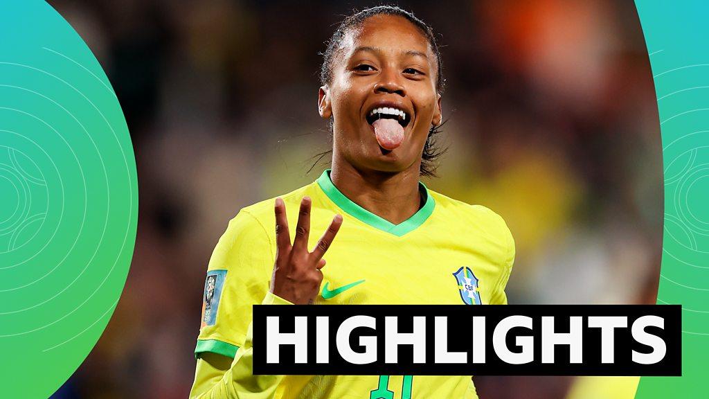 Women S World Cup Ary Borges Scores Hat Trick To Secure Brazil