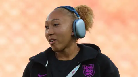 Lauren James on the pitch