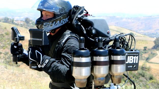 How A Jetpack Design Helped Create A Flying Motorbike Bbc News