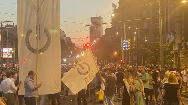 Srbija Protiv Nasilja Devetnaesti Protest Drugi Put Do Sedi Ta Tv