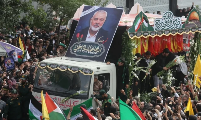 Ismail Haniyeh Funeral Massive Crowd Turn Up For Burial Of Hamas