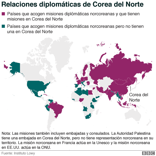 El mapa que muestra el sorprendente número de países que tienen