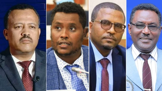 ዮሐንስ ቧያለው፣ ክርስትያን ታደለ፣ ካሳ ተሻገር (ዶ/ር) እና ጫኔ ከበደ (ዶ/ር)