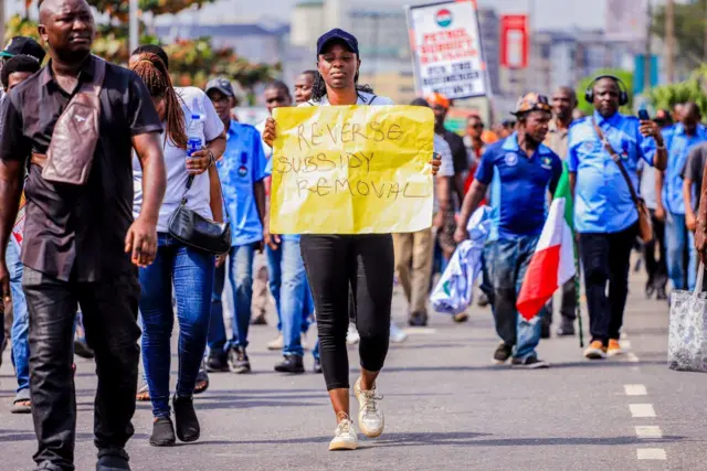 NLC Protest Update Todays Protest In Nigeria Over Minimum Wage Hold In