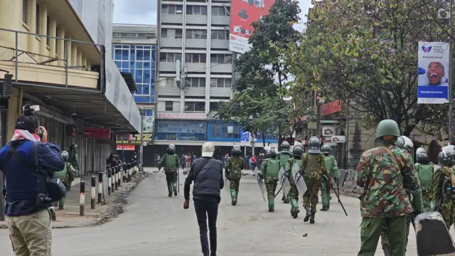 Polisi Wafyatua Gesi Ya Kutoa Machozi Katika Maandamano Mapya Nchini