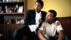 Luke Fraser and Ashley Walters in Bullet Boy