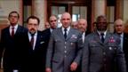 Brian Cox, Ralph Fiennes and cast in Coriolanus