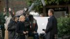 Naomi Watts and Viggo Mortensen on the set of Eastern Promises