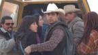 Catalina Sandino Moreno and Wilmer Valderrama in Fast Food Nation