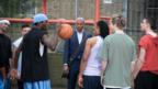 Arinze Kene and supporting cast in Freestyle