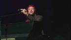 Chris Martin of Coldplay in Glastonbury