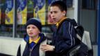 Alex Etel and Lewis McGibbon in Millions