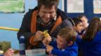 Marc Wootton and supporting cast in Nativity!