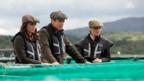 Emily Blunt, Ewan McGregor and Kristin Scott-Thomas in Salmon Fishing In The Yemen
