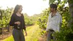 Anna Madeley and Emun Elliot in Strawberry Fields
