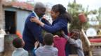 Oliver Litondo and Naomie Harris in The First Grader