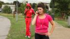 Jade Anouka and Danielle Bir in A Running Jump