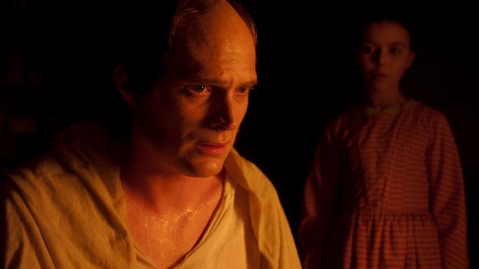 Paul Bettany and Martha West in Creation