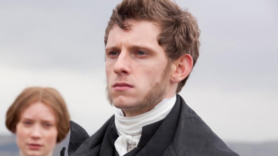 Mia Wasikowska and Jamie Bell in Jane Eyre