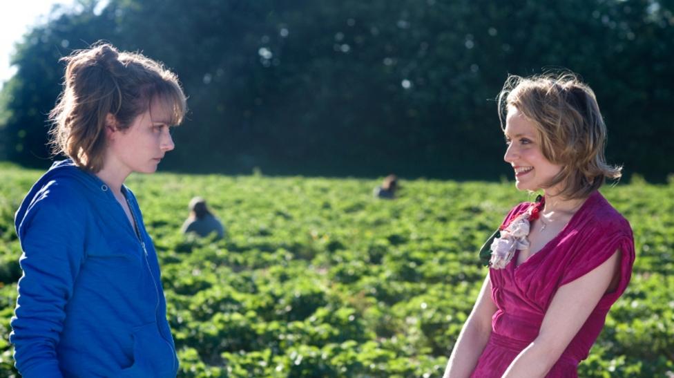 Anna Madeley and Christine Bottomley in Strawberry Fields