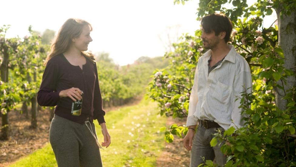 Anna Madeley and Emun Elliot in Strawberry Fields