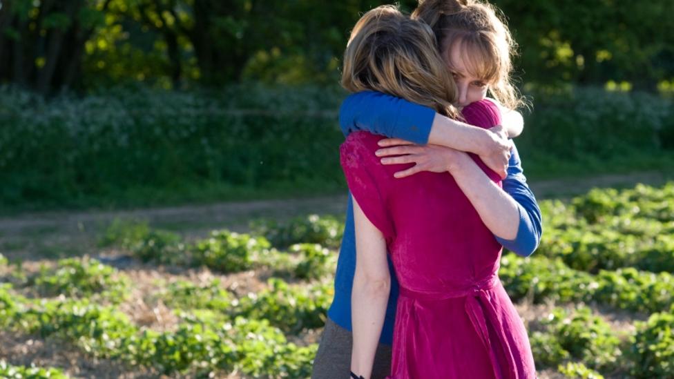 Christine Bottomley and Anna Madeley in Strawberry Fields