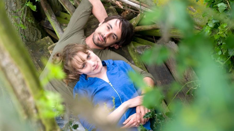 Emun Elliot and Anna Madeley in Strawberry Fields