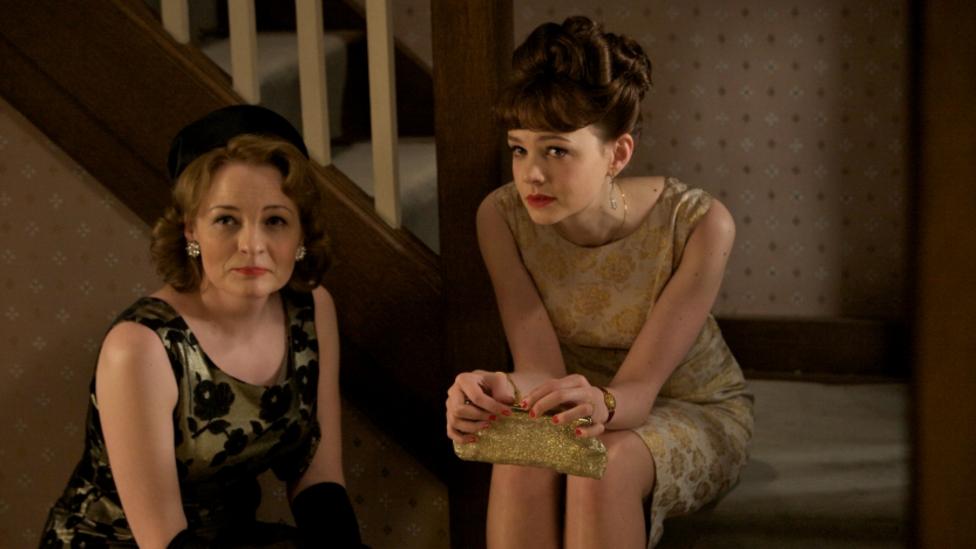 Cara Seymour and Carey Mulligan in An Education
