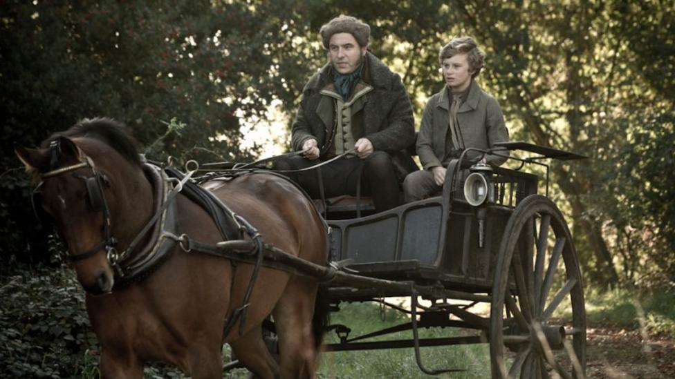 David Walliams and Toby Irvine in Great Expectations