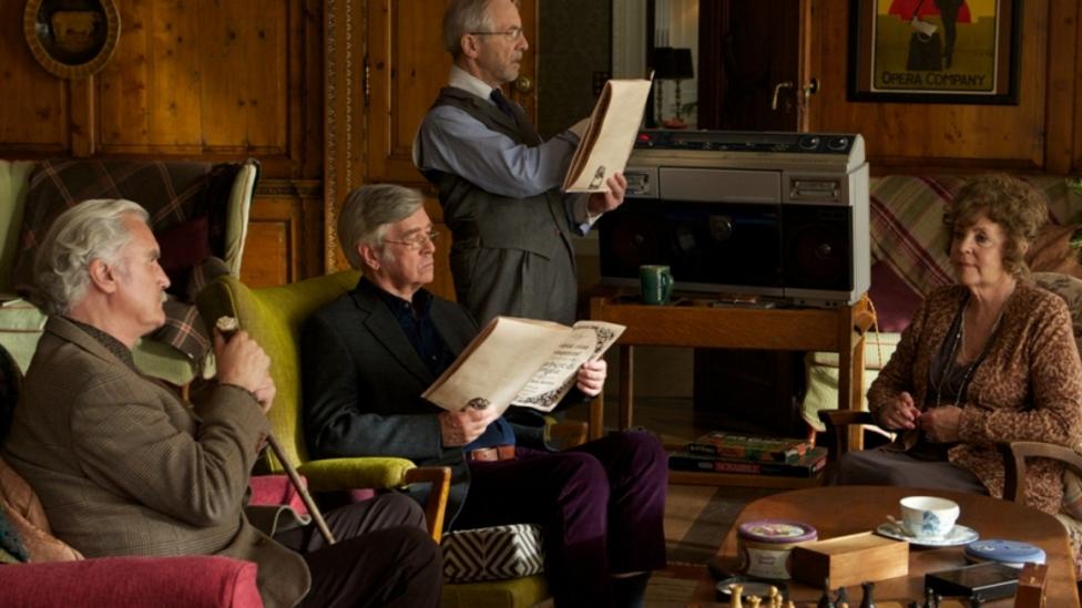 Billy Connolly, Tom Courtenay, Andrew Sachs, Pauline Collins in Quartet