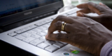 Typing hands