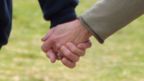 Holding hands