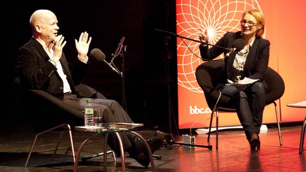 Foreign Secretary William Hague at Radio 3's Free Thinking Festival 2011