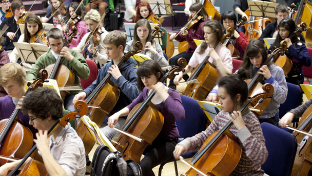 National Youth Orchestra of Great Britain. Photographer: Belinda Lawley