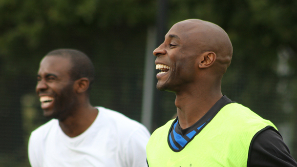 Fabrice Muamba and Jason Roberts