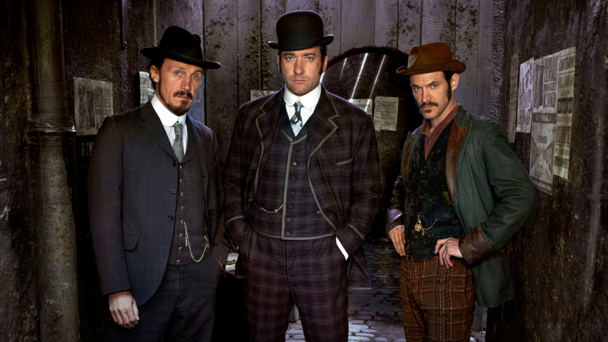 Jerome Flynn, Matthew MacFadyen and Adam Rothenberg