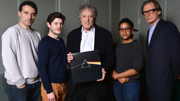 Tom Stoppard and cast from Dark Side