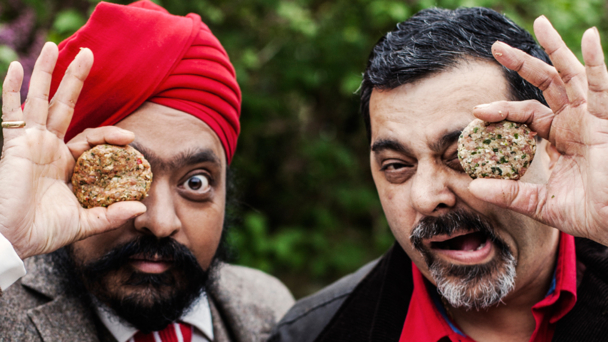 Tony Singh and Cyrus Todiwala (Photography by Haarala Hamilton (c) Woodlands Books Ltd 2013)