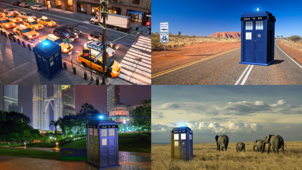 Tardis Around the World