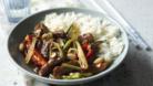 Stir-fried chilli pork