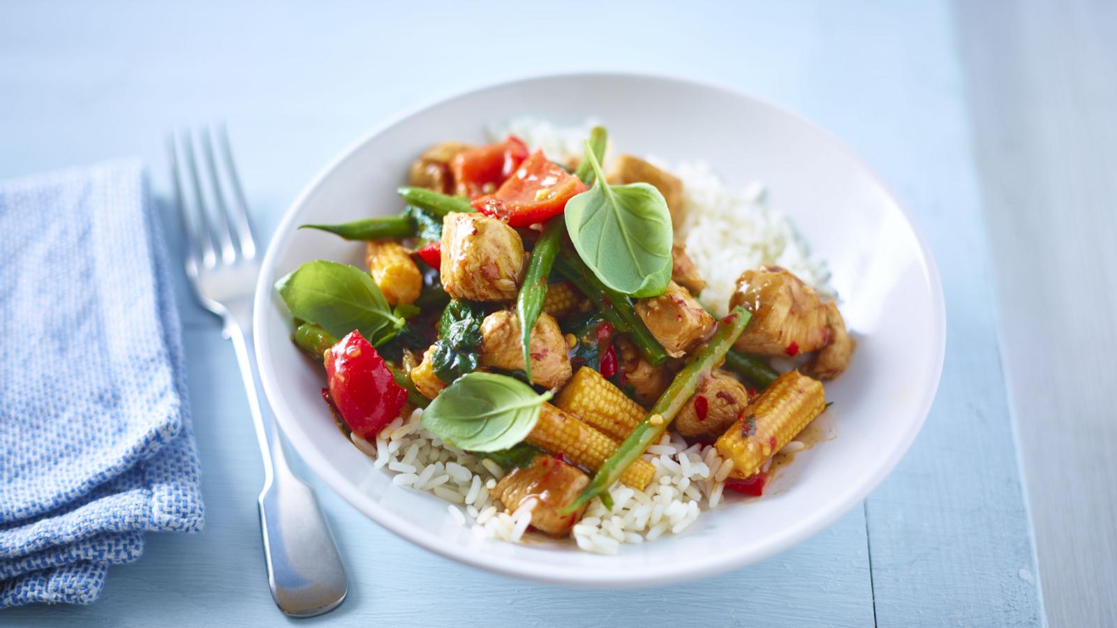 Thai Chicken Curry Recipe Bbc Food