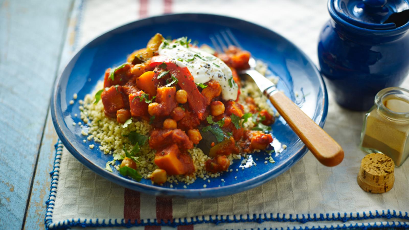 Lamb Steaks With Chermoula And Aubergine Tagine Recipe BBC Food