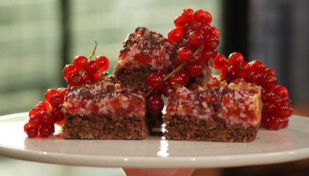 BBC Food - Recipes - Cherry chocolate bars