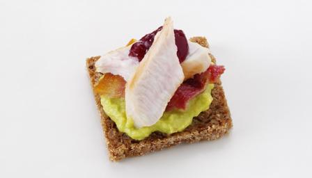 Christmas club canapes