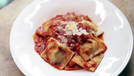 BBC Food - Recipes - Pork and parmesan ravioli