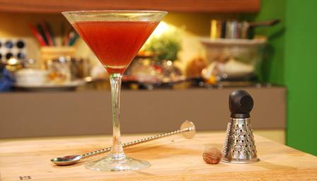 Mince port cocktail
