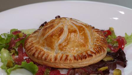 Mushroom and tarragon pithivier