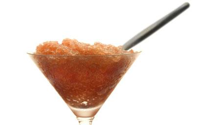 Summer gin granita