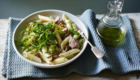 BBC Food - Recipes - Tuna, rocket and lemon pasta